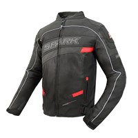 Moto jakna MONTAUK crna 5XL